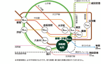 東京都内路線図